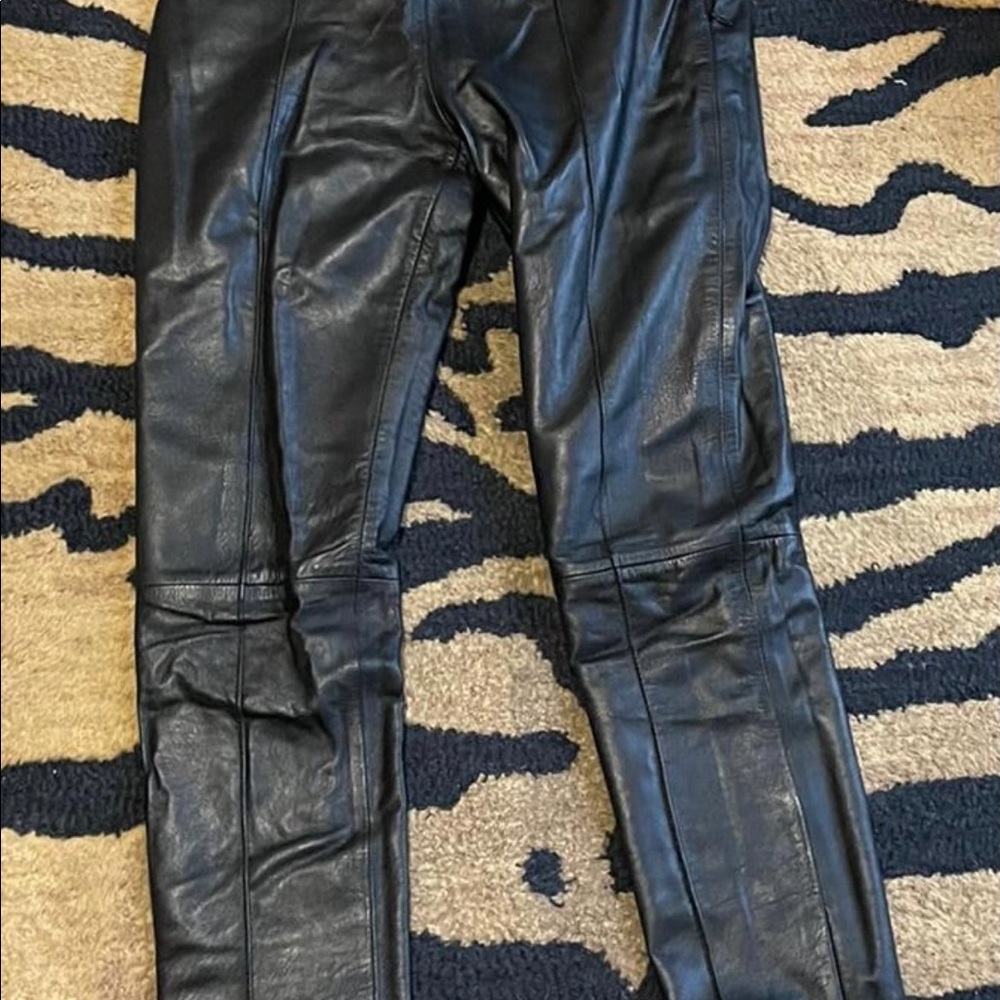 Bebe Leather Pants - image 2